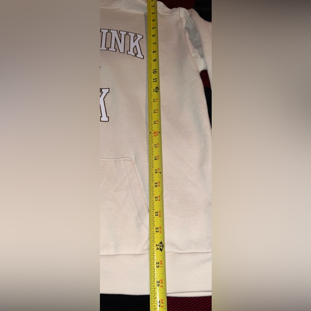 💗NWOT VS PINK FLEECE HOODIE PULLOVER💗 - Picture 8 of 10